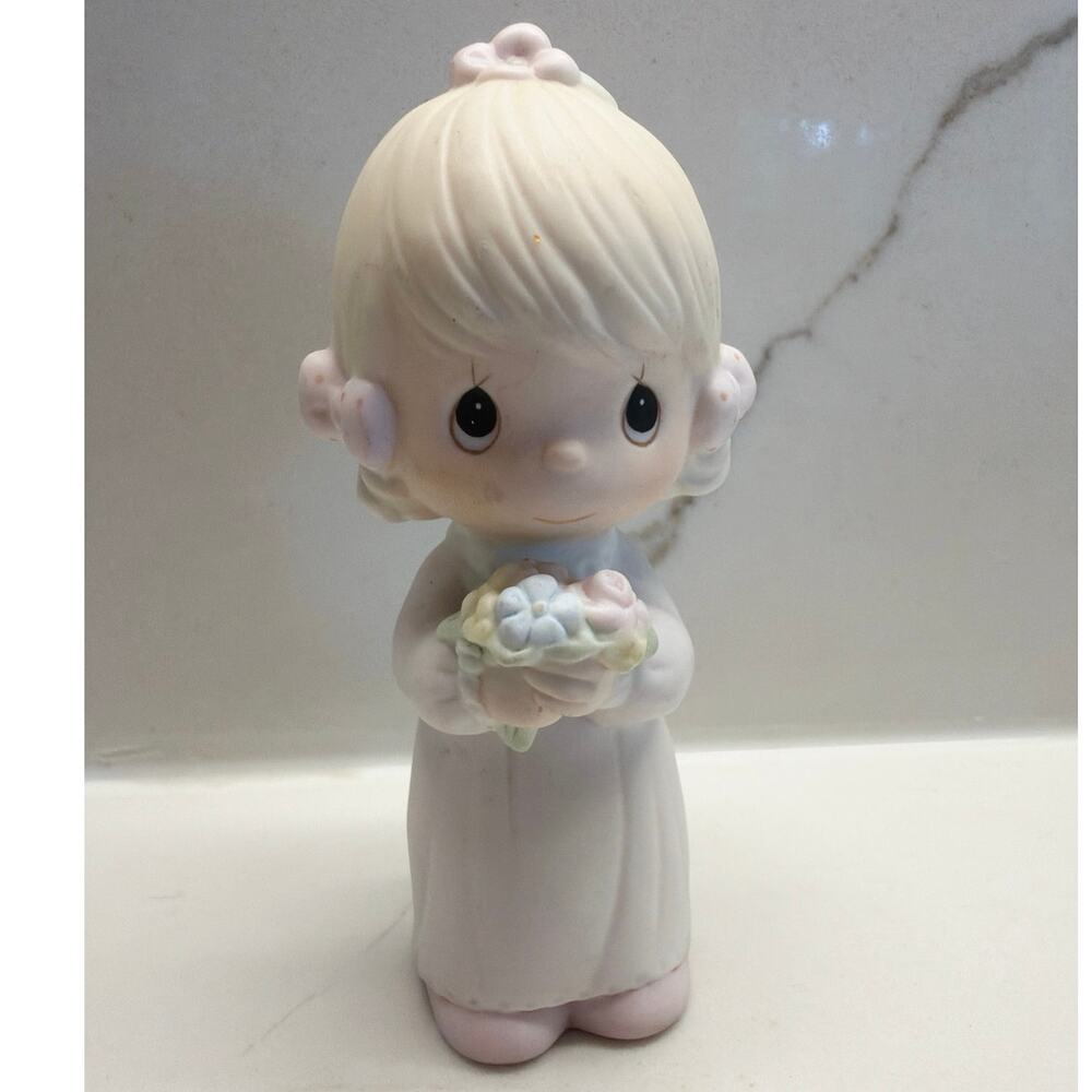 Vintage 1993 Precious Moments Bridesmaid Figurine